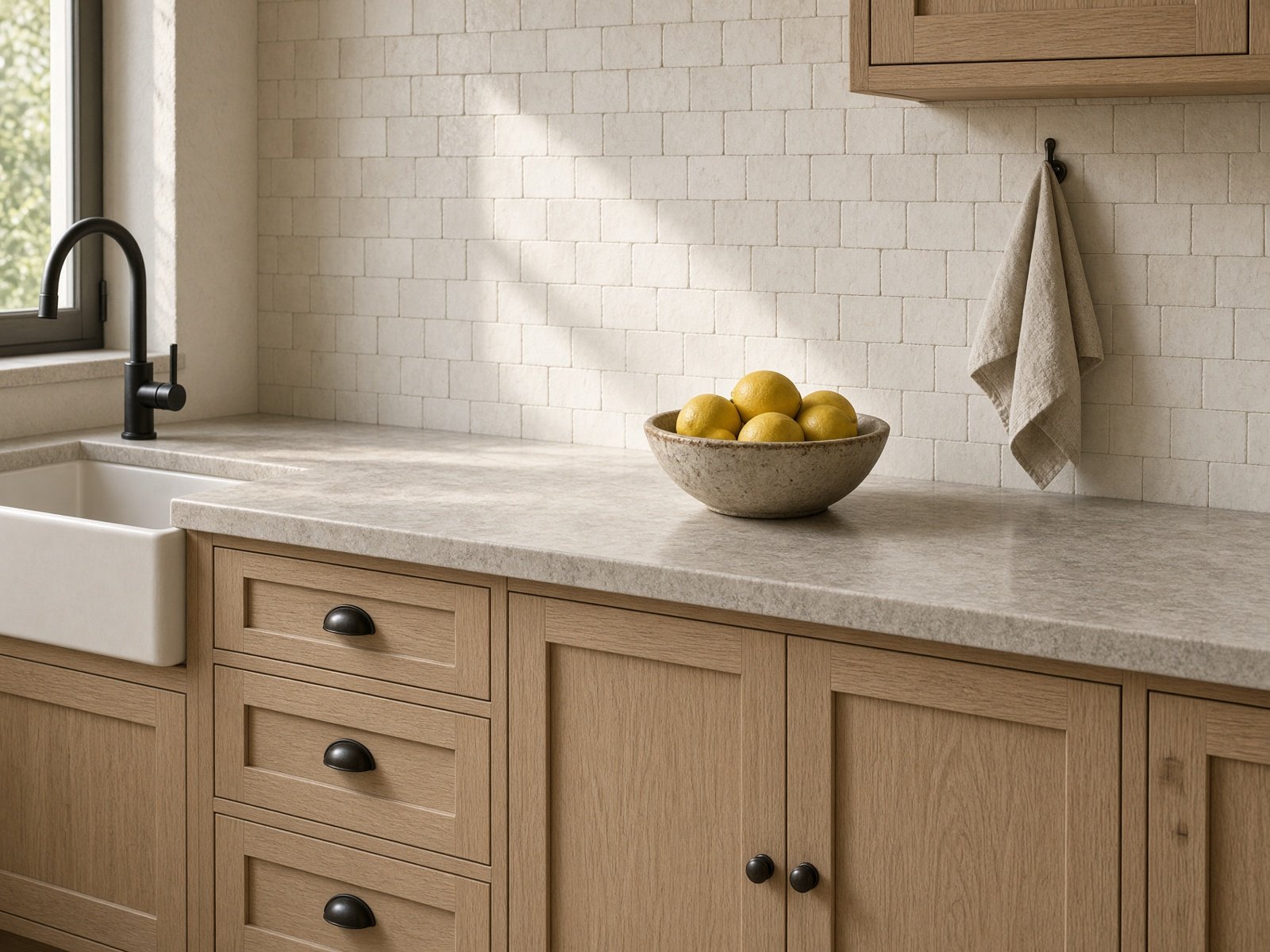 Cucina in rovere
